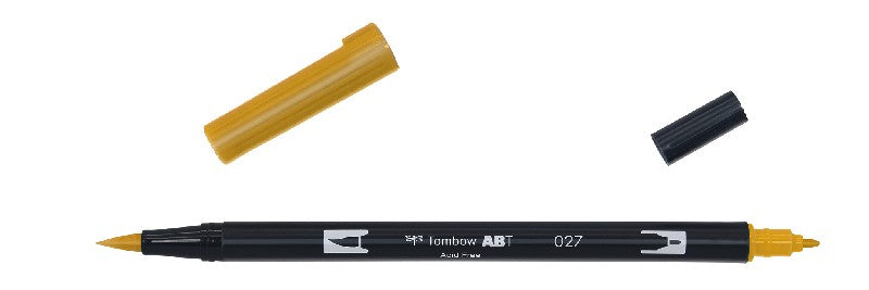 Tombow ABT Dual Brush Pen - 027 dark ochre