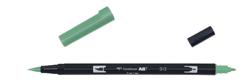 Tombow ABT Dual Brush Pen - 312 holly green