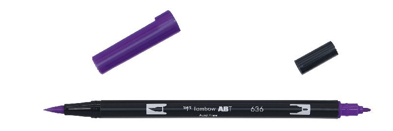 Tombow ABT Dual Brush Pen - 636 imperial purple
