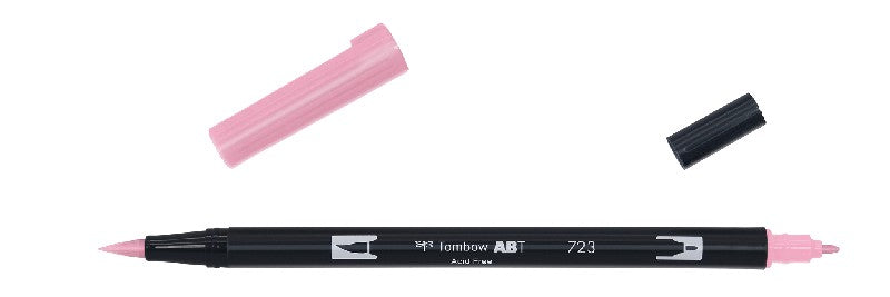 Tombow ABT Dual Brush Pen - 723 pink
