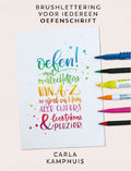 Boek Oefenschrift Kleur! Brushlettering voor iedereen