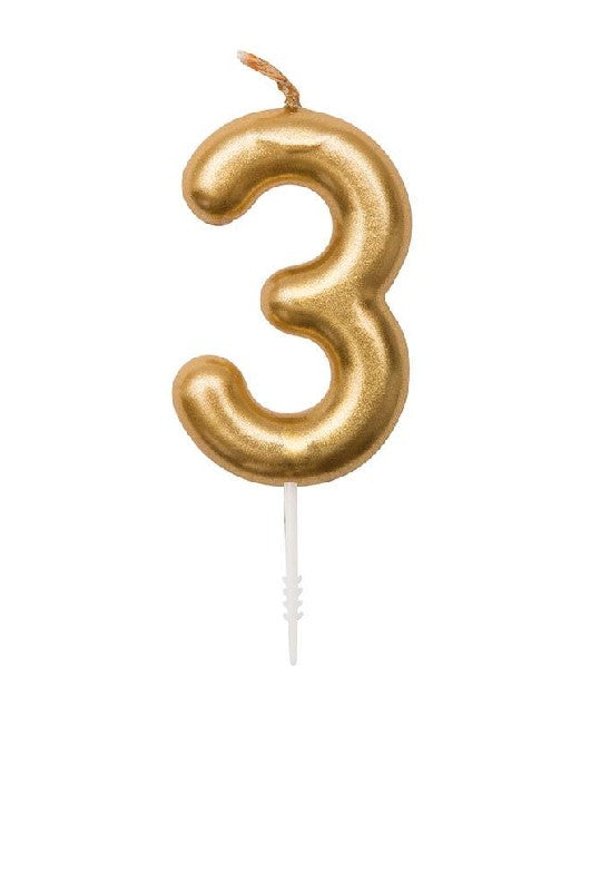 Cijferkaars - goud - 3