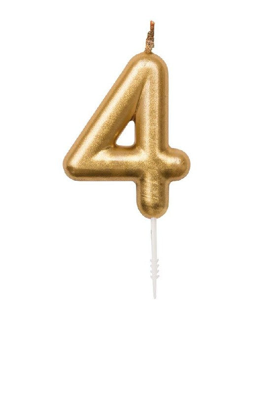 Cijferkaars - goud - 4