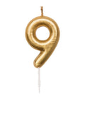 Cijferkaars - goud - 9
