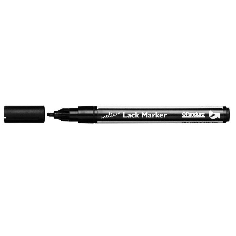 Panduro lakmarker - 2 mm - zwart