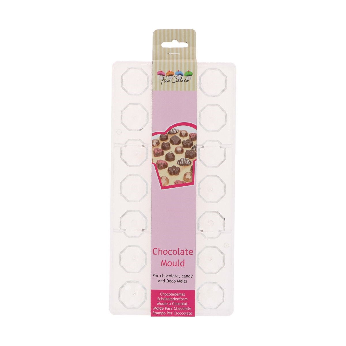 FunCakes chocolate mould - diamond