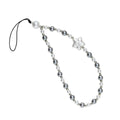 Telefoonkoord - 18 cm - wit/zilver