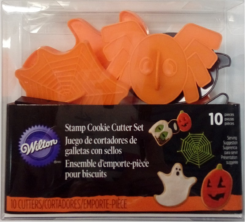 Spooky stamp set 10st