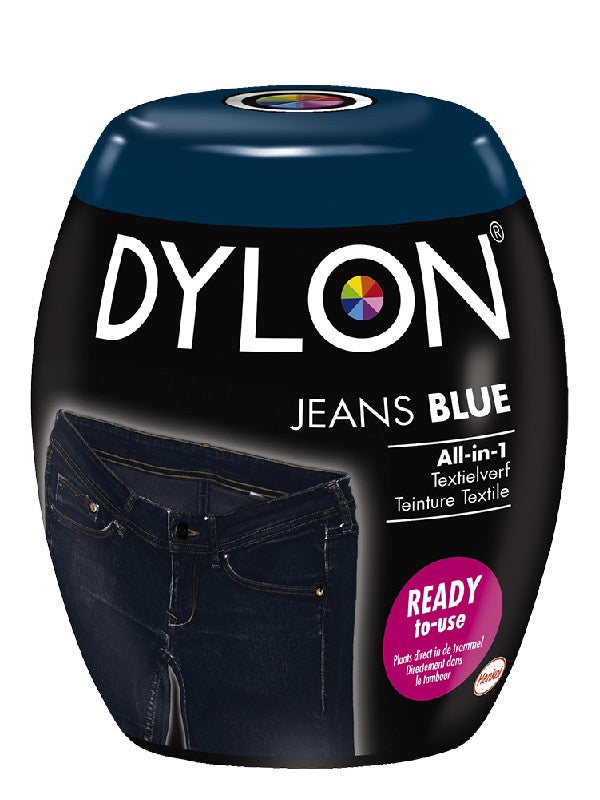 Dylon textielverf - machinewas - 350 gram - jeans blauw