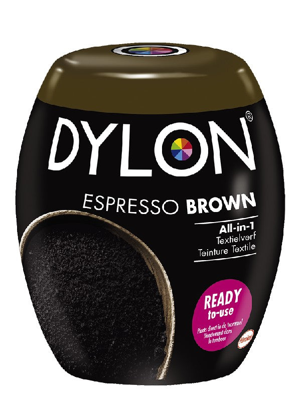Dylon textielverf - machinewas - 350 gram - espresso bruin