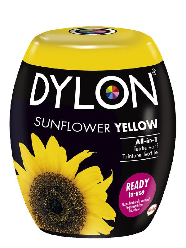 Dylon textielverf - machinewas - 350 gram - zonnebloem geel