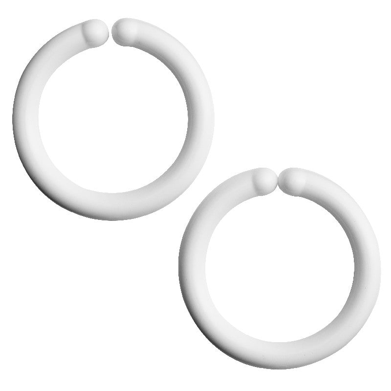 Wagenspanner ringen 2 stuks- Wit