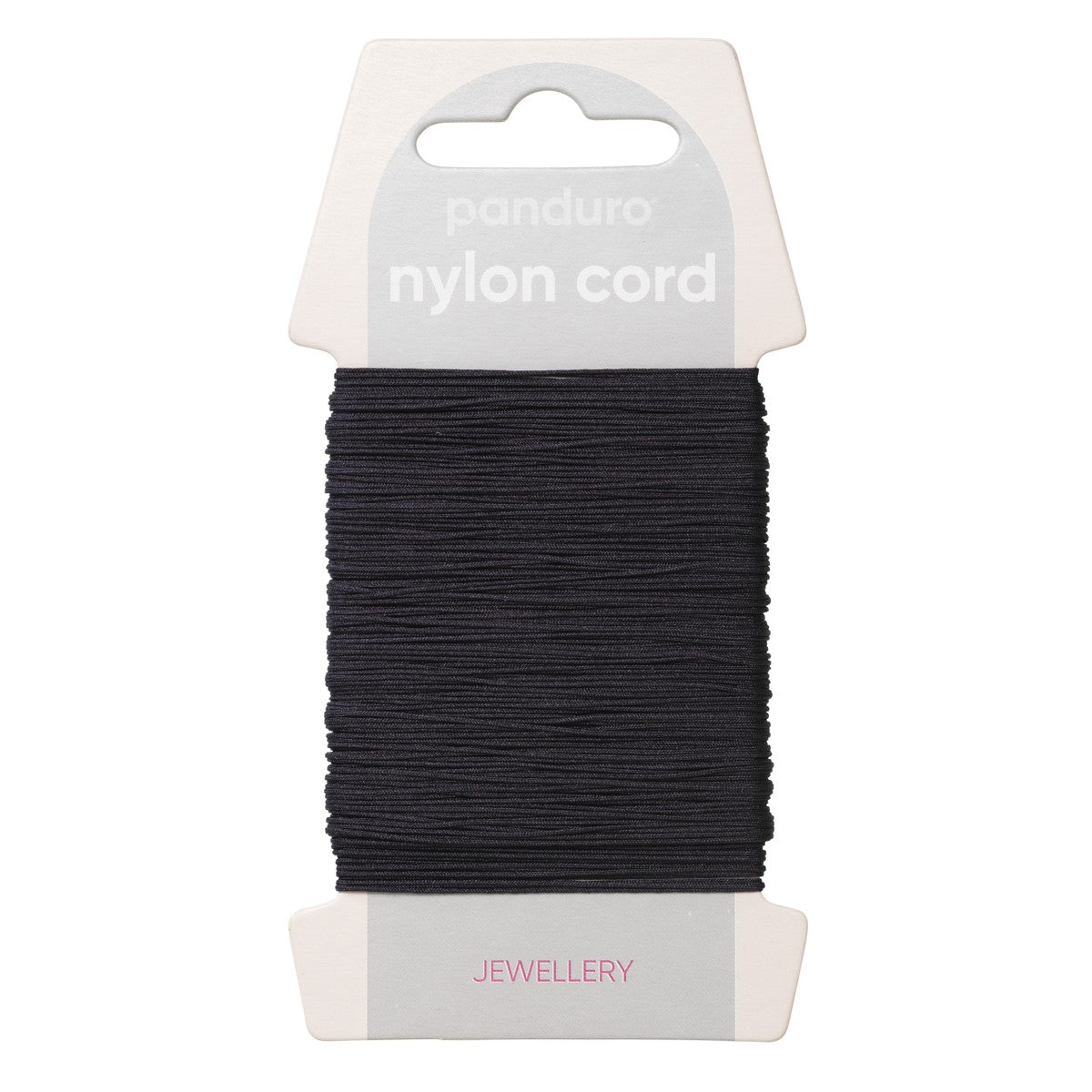 Nylonkoord - 40 meter - 0,5 mm - zwart