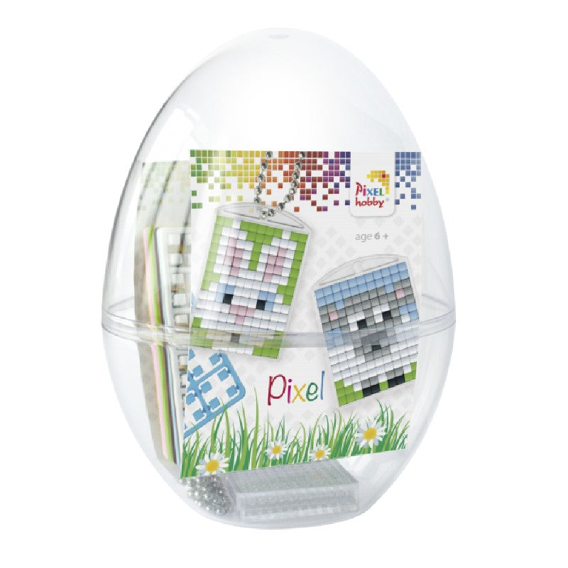 Pixel paasei schaap