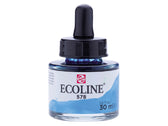 Ecoline inkt - 30 ml - hemelsblauw (cyaan) 578