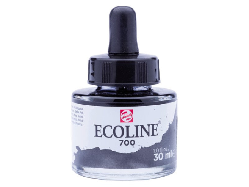 Ecoline inkt - 30 ml - zwart 700