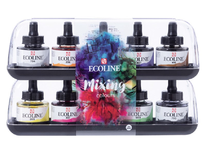 Ecoline inkt set - 10 stuks