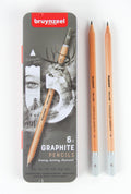 Bruynzeel Creatives - grafietpotloden - 6 stuks