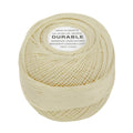 Durable borduur-/haakkatoen - 20 gram - crème