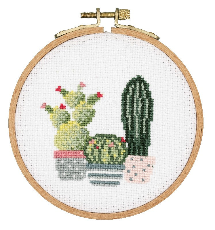 Borduurpakket cactus klein