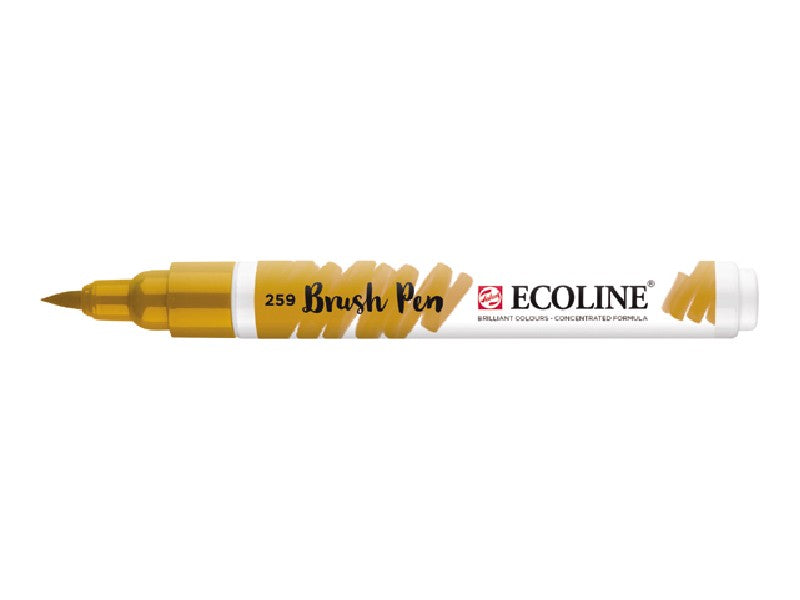 Ecoline Brush Pen - zandgeel 259