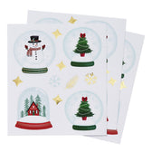 Stickers - sneeuwbol