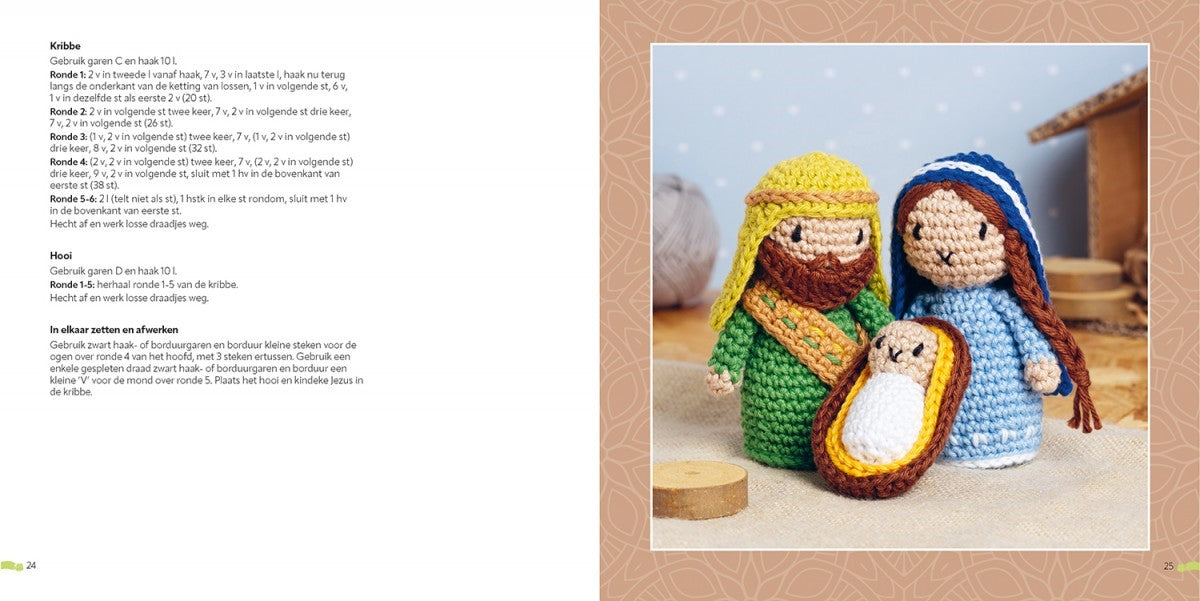 Boek - De kerststal haken
