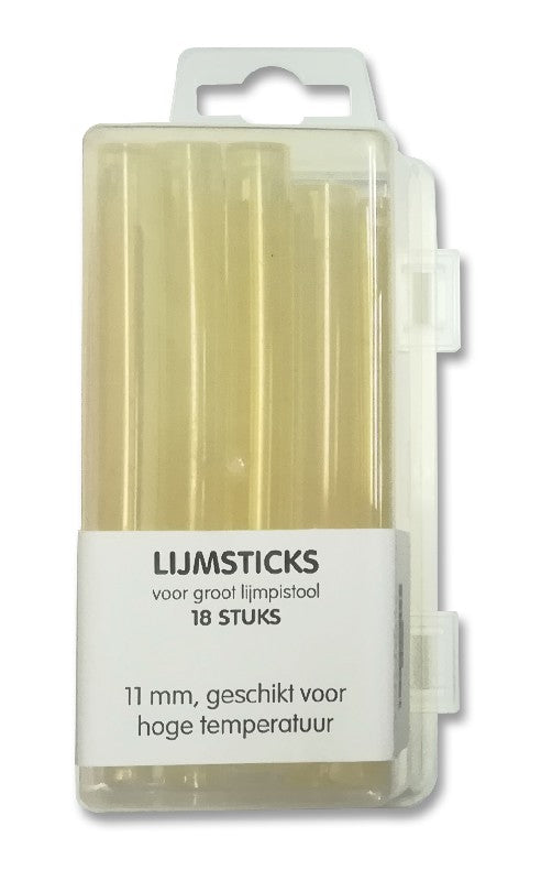 Lijmsticks 11 mm - 18 stuks