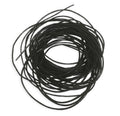 leren koord 1 mm - 4,5 meter zwart