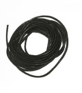 leren koord 2 mm - 2,5 meter zwart