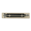Brochespelden - 7x40 mm - 5 stuks - zilverkleurig