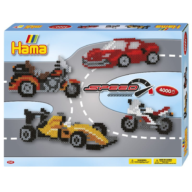 Hama Midi - strijkkralen set - 4000 stuks - speed