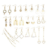 Sieraden set - oorbellen - goudkleurig