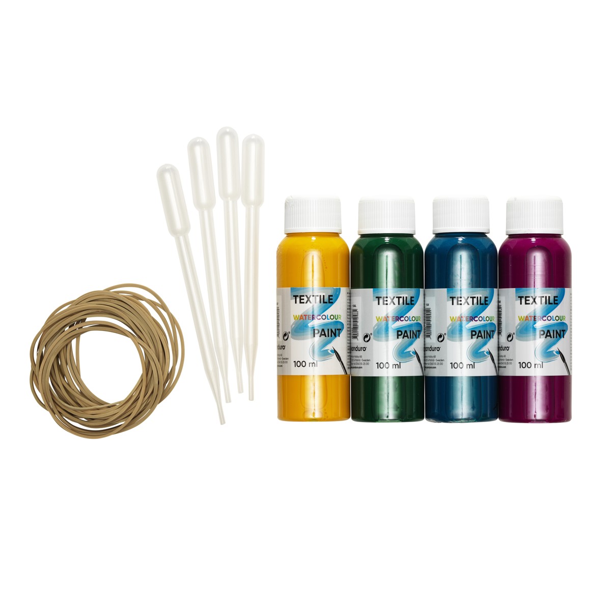 Panduro tie-dye set