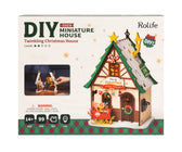 Robotime miniatuur DIY kit - Twinkling Christmas House