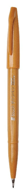 Pentel Brush Sign Pen - oker