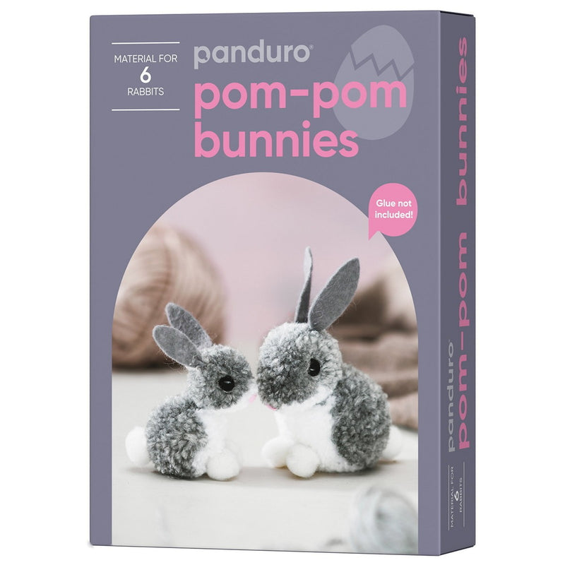 Panduro DIY kit - Pom-pom Bunnies
