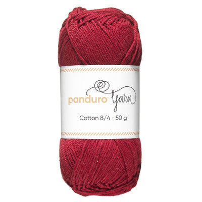 Panduro garen Cotton 8/4 - wijnrood