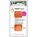 Pony Black borduurnaalden - stomp - nr. 24