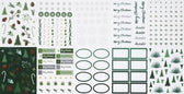 Panduro sticker pad - 16 vellen - forest