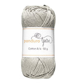 Panduro garen Cotton 8/4 - grijs