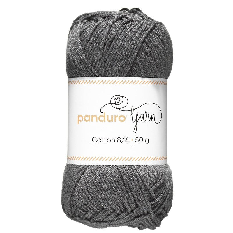 Panduro garen Cotton 8/4 - antraciet