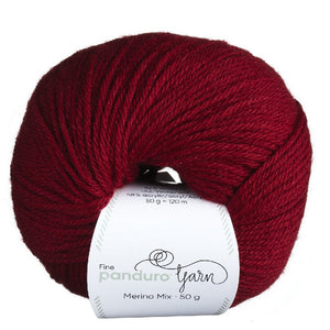 Panduro garen Merino Mix - donkerrood