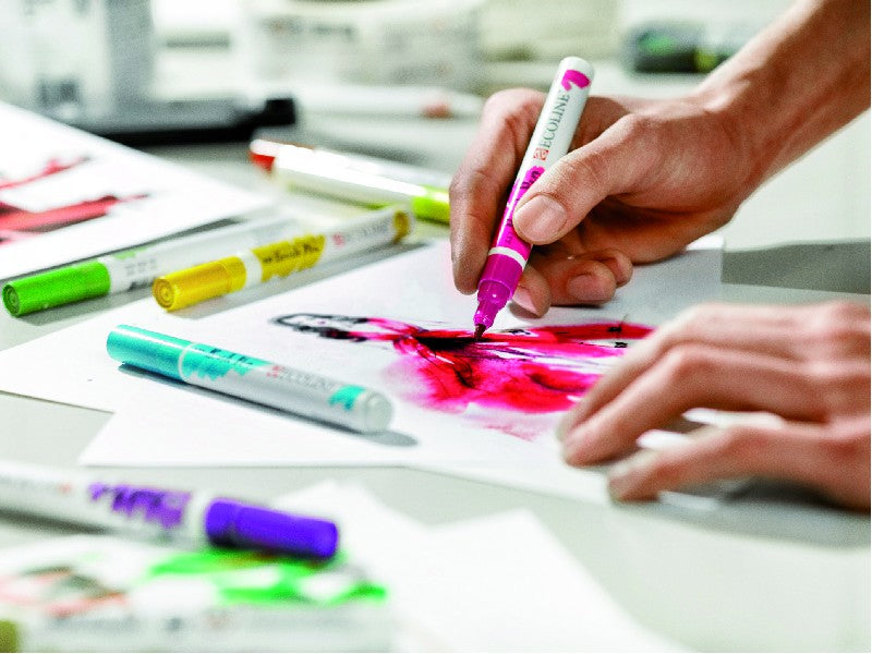 Ecoline Brush Pen set - 5 stuks - herfsttinten