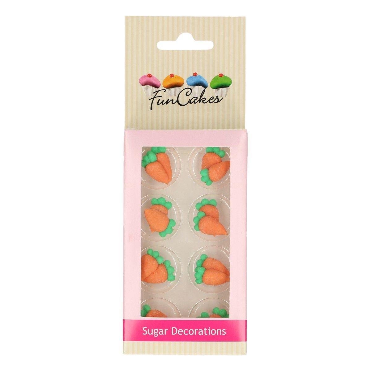 FunCakes suikerdecoratie - worteltjes