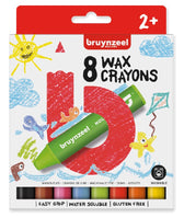 Bruynzeel Kids - waskrijtjes - 8 stuks