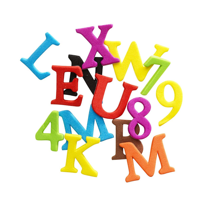 Funky foam stickers - letters & cijfers