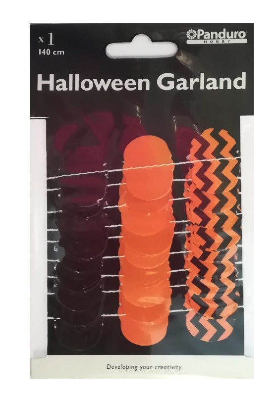 Papierdecoratie guirlande  halloween 140cm