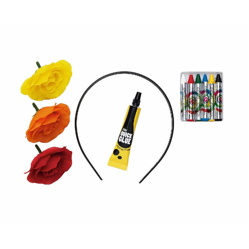 Panduro DIY kit - Day Of The Dead haarband