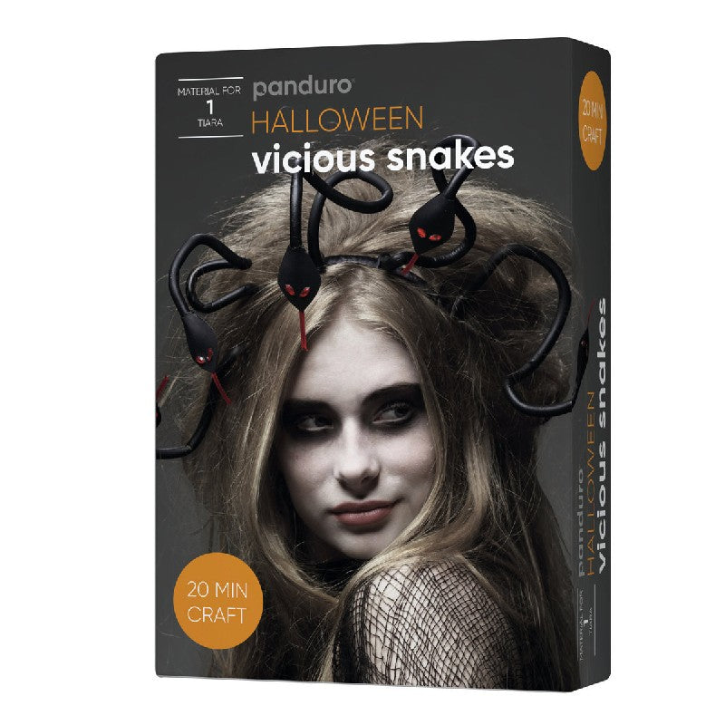 Panduro DIY kit - Vicious Snakes haarband